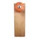 2 Pieces Orange And Black Etched Ceramic Wooden Door Stopper